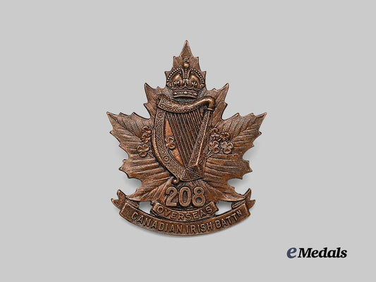 canada,_c_e_f._a208th_infantry_battalion"_canadian_irish"_cap_badge_e_medals__c7292_3