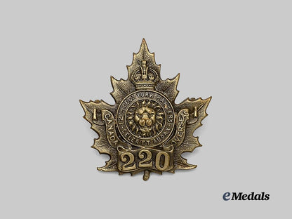 canada,_c_e_f._a220th_infantry_battalion"_york_rangers"_cap_badge_e_medals__c7298_2