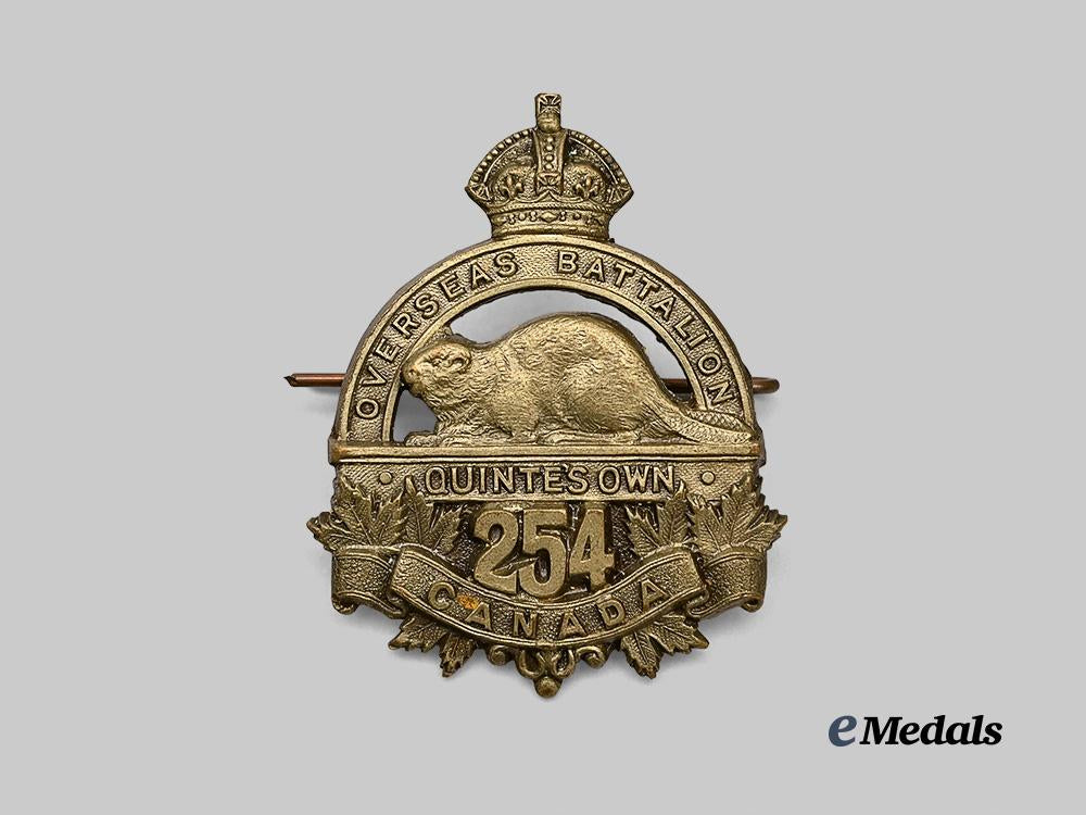 canada,_c_e_f._a254th_infantry_battalion“_quinte’s_own”_cap_badge_e_medals__c7299_2