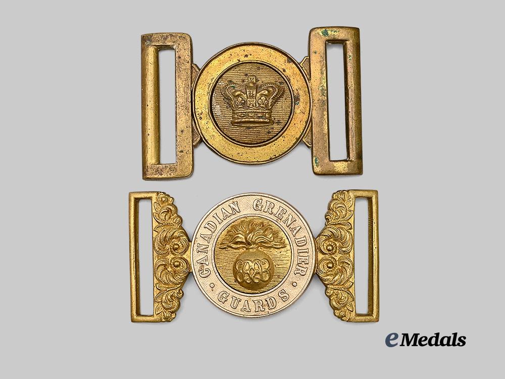 canada._a_victorian_grenadier_guards_officer_buckle_and_victorian_army_buckle_e_medals__c7301_3