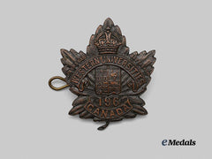 Canada, CEF. A 196th Infantry Battalion "Western Universities C.E.F. Battalion" Cap Badge