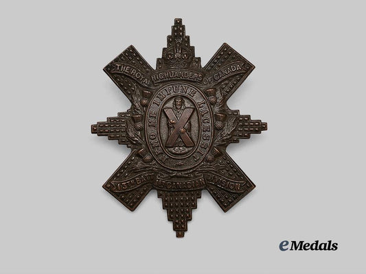 canada,_c_e_f._a13th_infantry_battalion"_royal_highlanders_of_canada"_glengarry_badge_e_medals__c7311_2