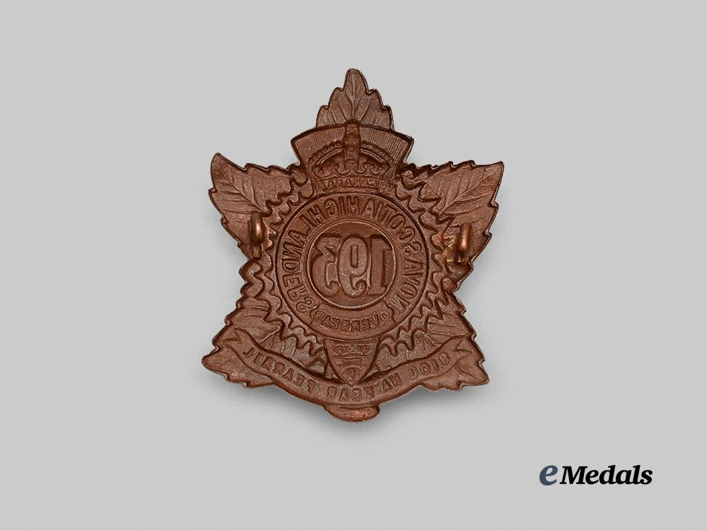 canada,_c_e_f._a193rd_infantry_battalion"_nova_scotia_highlanders"_glengarry_badge_e_medals__c7312_3