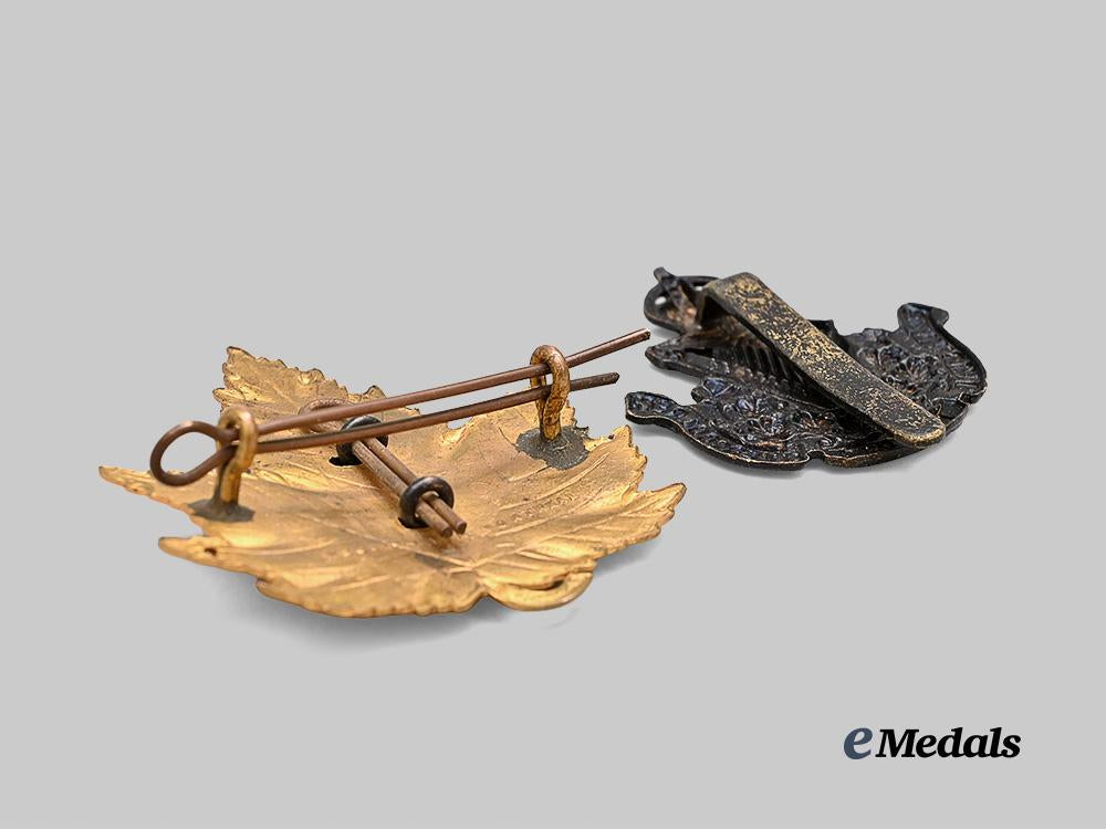 canada._a_king’s_crown_police_helmet_beaver_badge_and_irish_king’s_liverpool_cap_badge_e_medals__c7328_5