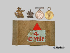 Canada, CEF. A First War Group to Captain Ross