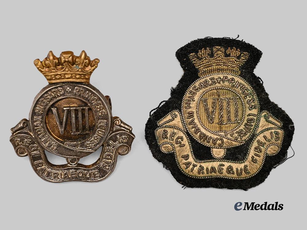 canada,_c_e_f._two8th_canadian_hussars(_princess_louise’s)_cap_badges_e_medals__c7338_2