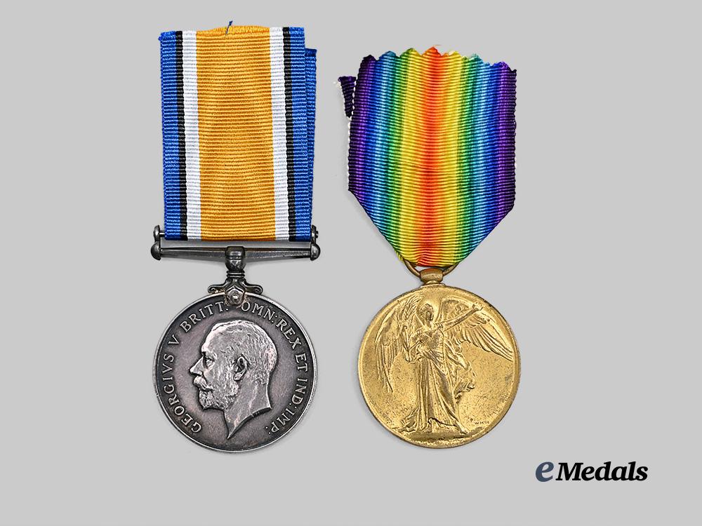 canada,_c_e_f._a_first_war_pair_to_lieutenant_corporal_lawson,_w_i_a_at_the_somme,1916_e_medals__c7360_2