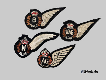 canada,_commonwealth._a_lot_of_four_r_c_a_f_wings,_c.1943_e_medals__c7369_2