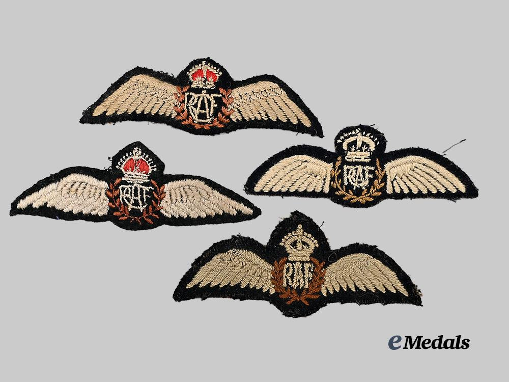 canada,_commonwealth._a_lot_of_four_embroidered_pilot_badges_e_medals__c7374_2
