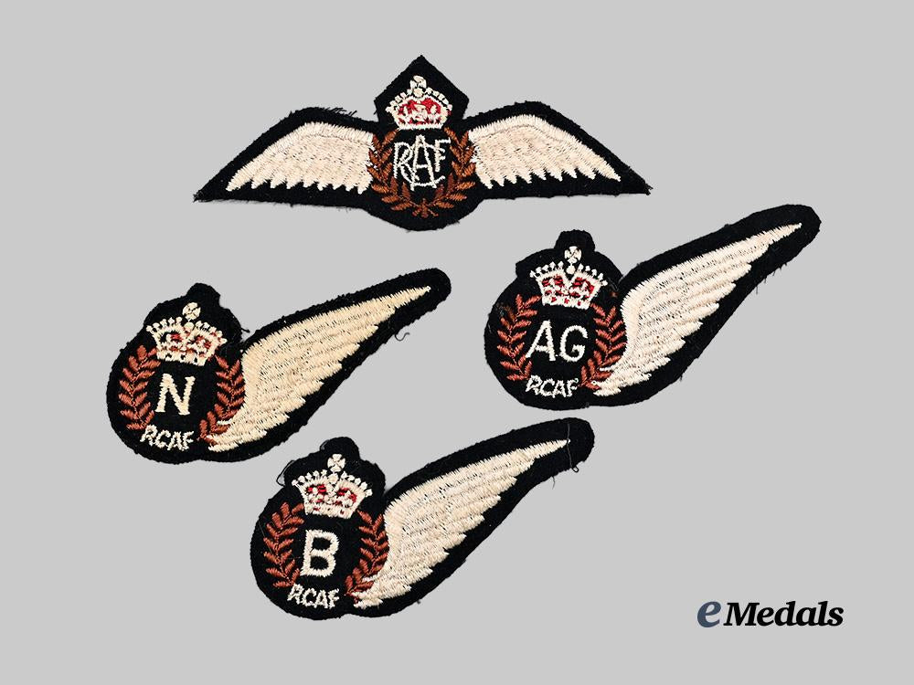canada,_commonwealth._a_lot_of_four_second_war_r_c_a_f_wings_e_medals__c7377_2