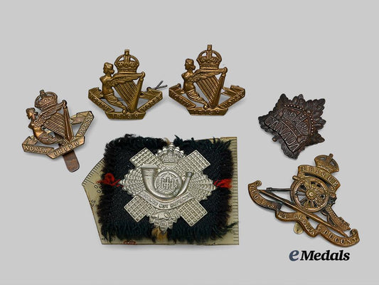 canada,_commonwealth._a_lot_of_six_cap_badges_e_medals__c7379_2