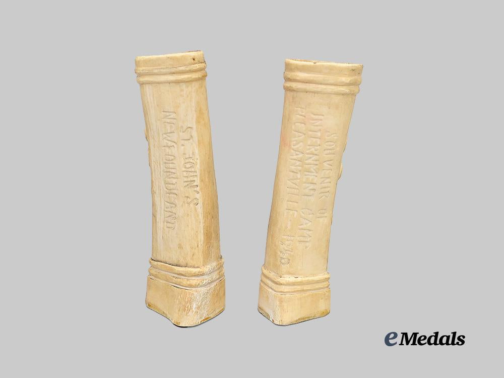 canada,_commonwealth._a_pair_of_carved_bone_candlesticks_from_pleasantville_internment_camp,1940_e_medals__c7381_4