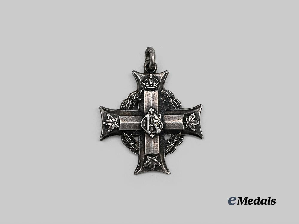 canada,_c_e_f._a_memorial_cross_to_pte._cotterell,_died_of_wounds,1918_e_medals__c7399_2