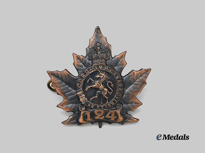 canada,_c_e_f._a124th_infantry_battalion_cap_badge_e_medals__c7408_2