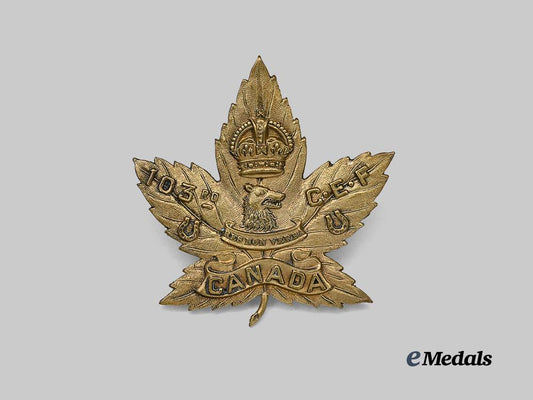 canada,_c_e_f._a103rd_infantry_battalion_cap_badge_e_medals__c7415_2