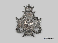 Canada, Commonwealth. A Second War Dufferin and Haldimand Rifles of Canada Cap Badge