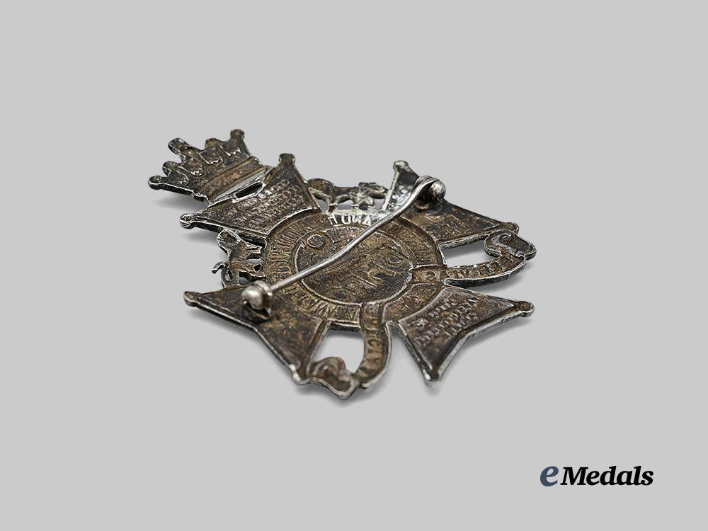 canada,_commonwealth._a_second_war_dufferin_and_haldimand_rifles_of_canada_cap_badge_e_medals__c7427_4