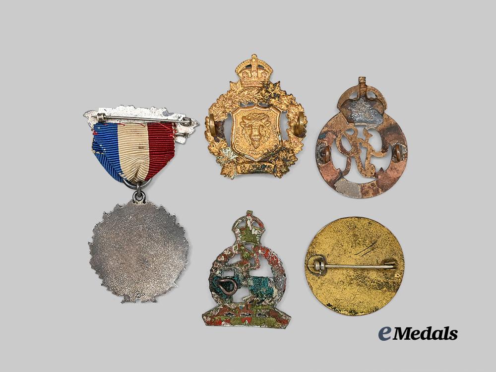 canada,_c_e_f._a_lot_of_five_badges_e_medals__c7440_3