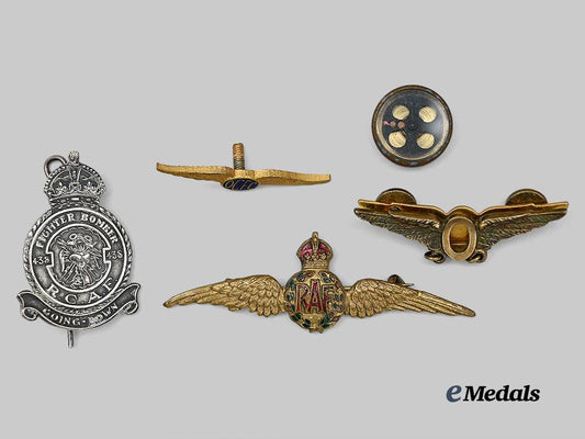 canada,_commonwealth._a_lot_of_five_r_c_a_f_items_e_medals__c7442_2