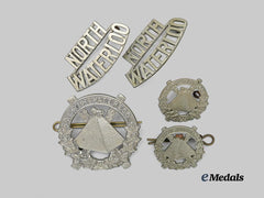 Canada, Commonwealth. A Second War Scots Fusiliers of Canada Insignia Set