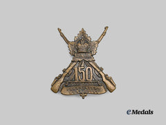Canada, CEF. A 150th Infantry Battalion "150th Carabiniers Mont Royal" Cap Badge