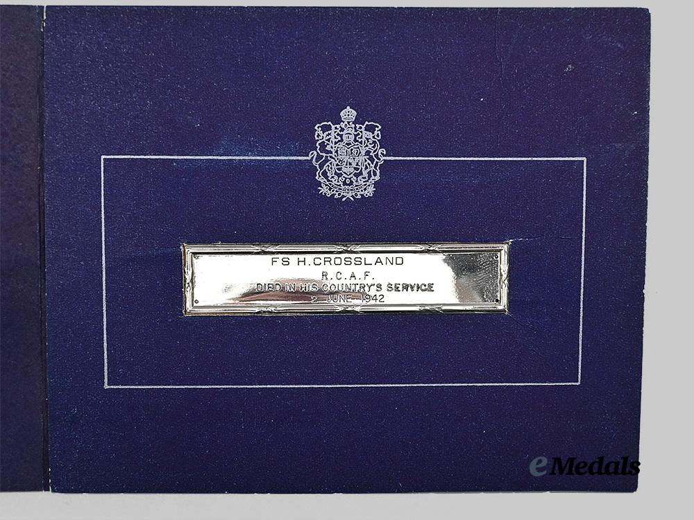 canada,_commonwealth._a_birk’s_memorial_bar_to_f._s._crossland,_k_i_a1942_e_medals__c7467_7