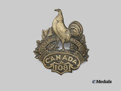 Canada, CEF. A 108th Infantry Battalion "Selkirk And Manitoba Battalion" Cap Badge, c.1915