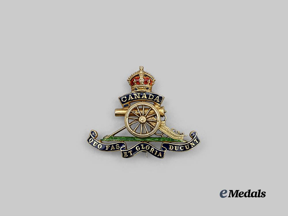 canada,_commonwealth._a_second_war_canadian_artillery_sweetheart_pin,_in_gold_e_medals__c7477_2