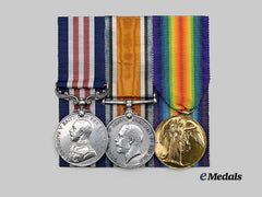 Canada, CEF. A First War Military Medal Bar to Sergeant Matheson, 1st Canadian Infantry