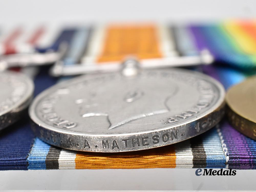 canada,_c_e_f._a_first_war_military_medal_bar_to_sergeant_matheson,1st_canadian_infantry_e_medals__c7490_7