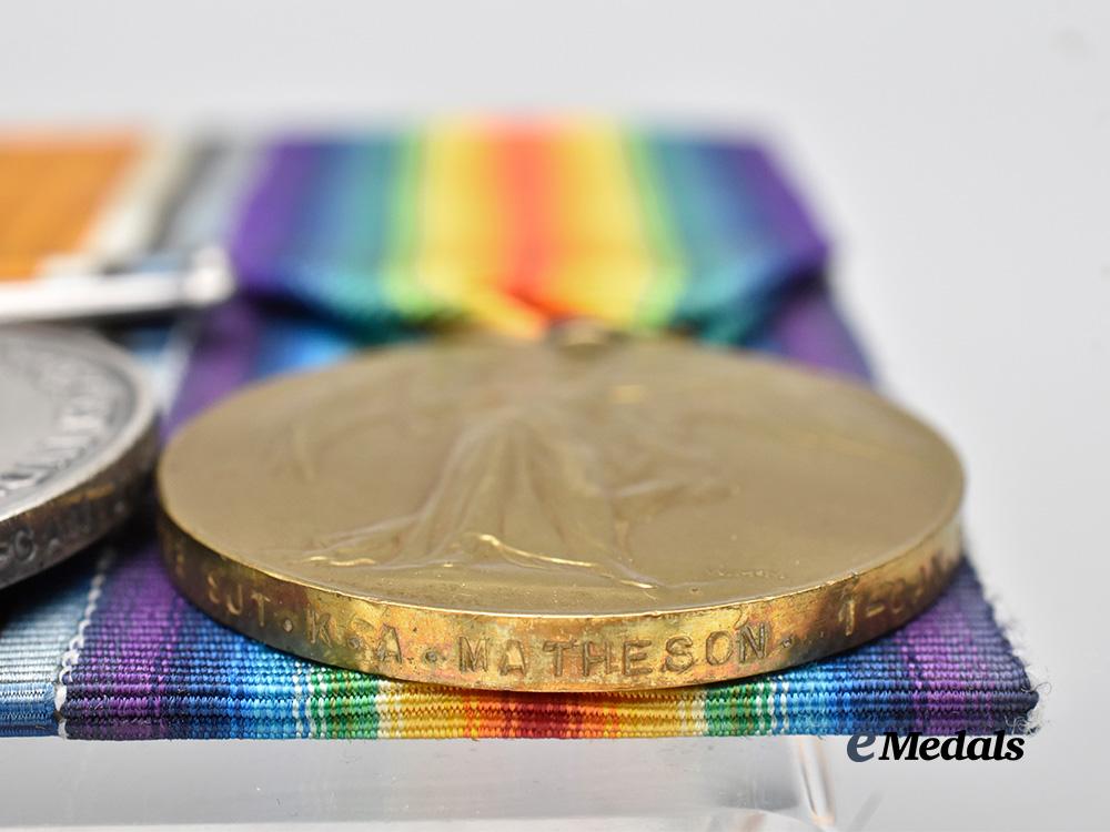 canada,_c_e_f._a_first_war_military_medal_bar_to_sergeant_matheson,1st_canadian_infantry_e_medals__c7490_8