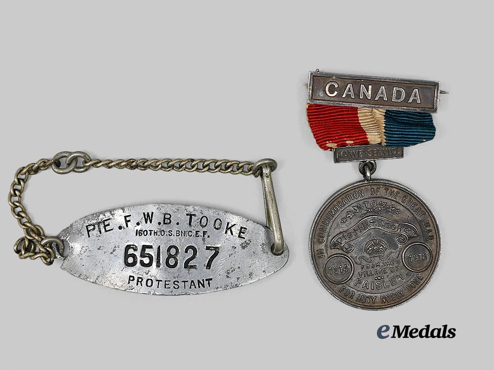 canada,_c_e_f._a_first_war_group_to_pte._s._h._l._tooke,160th_battalion,_and_brother_pte._f._w_took_e_medals__c7494_5