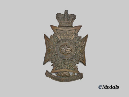 canada,_dominion._a65th_mont‑_royal_carabiniers_helmet_plate_e_medals__c7507_2