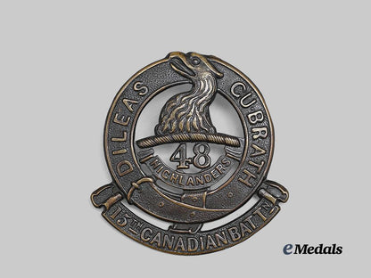 canada,_c_e_f._a15th_infantry48th_highlanders_glengarry_badge_e_medals__c7517_2