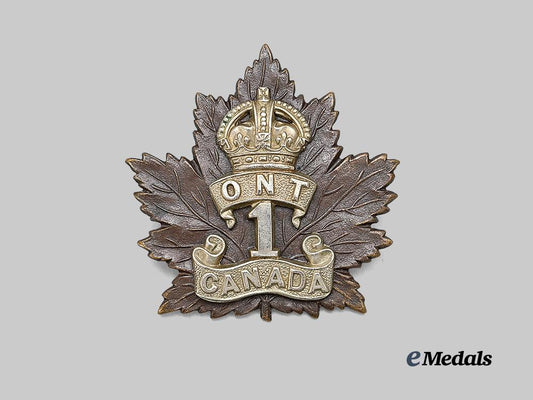 canada,_c_e_f._a1st_infantry_battalion"_ontario_regiment"_cap_badge,_by_hicks&_sons_e_medals__c7520_2