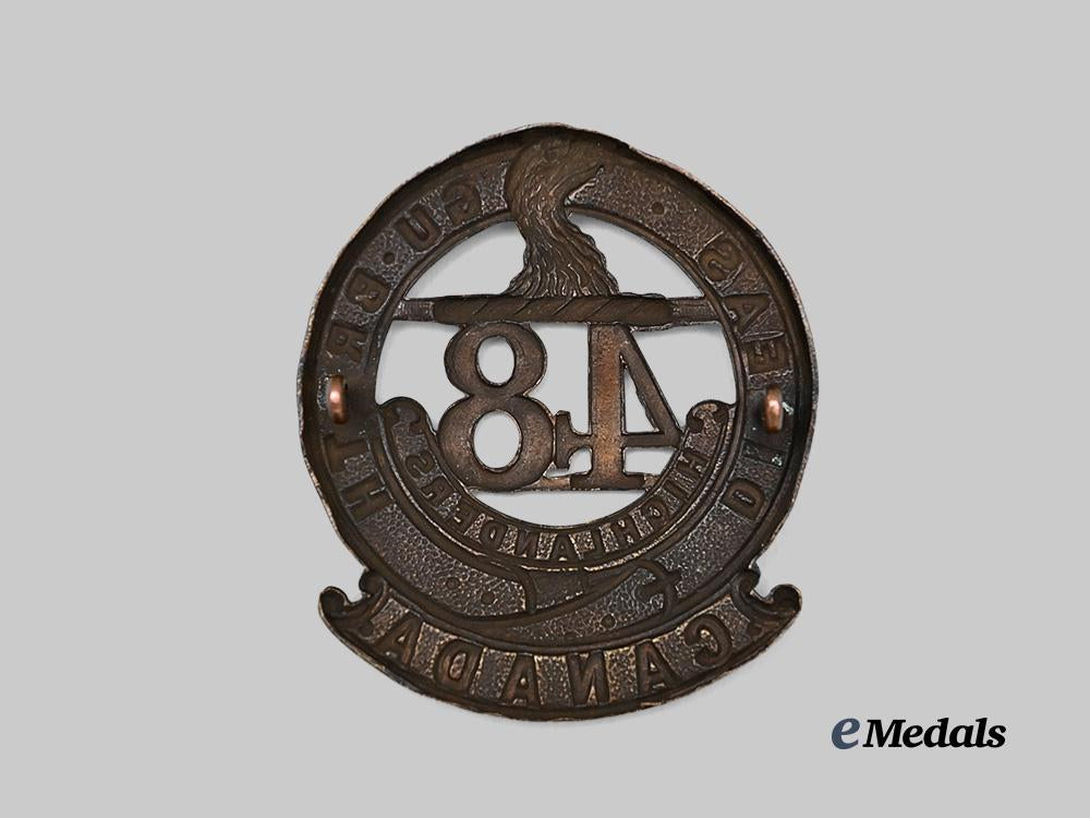canada,_c_e_f._a15th_infantry_battalion“48th_highlanders_of_canada”_glengarry_badge_e_medals__c7541_3