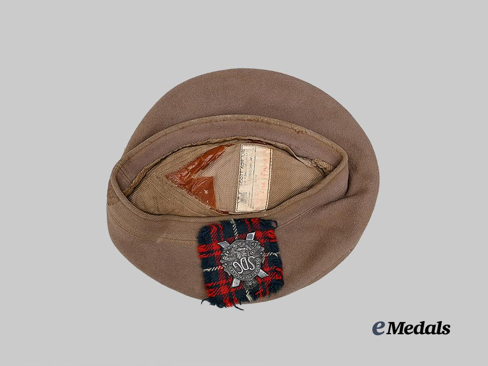 canada,_commonwealth._a_stormont,_dundas_and_glengarry_highlanders_officer's_beret,_by_scott_adie_ltd_e_medals__c7563_3