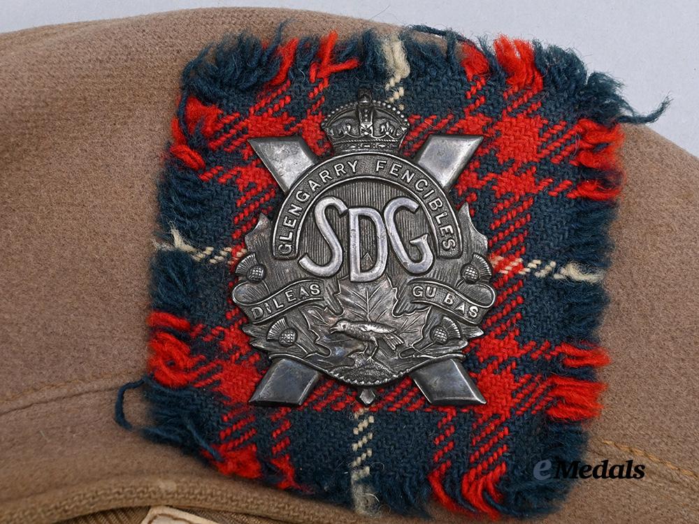 canada,_commonwealth._a_stormont,_dundas_and_glengarry_highlanders_officer's_beret,_by_scott_adie_ltd_e_medals__c7563_4