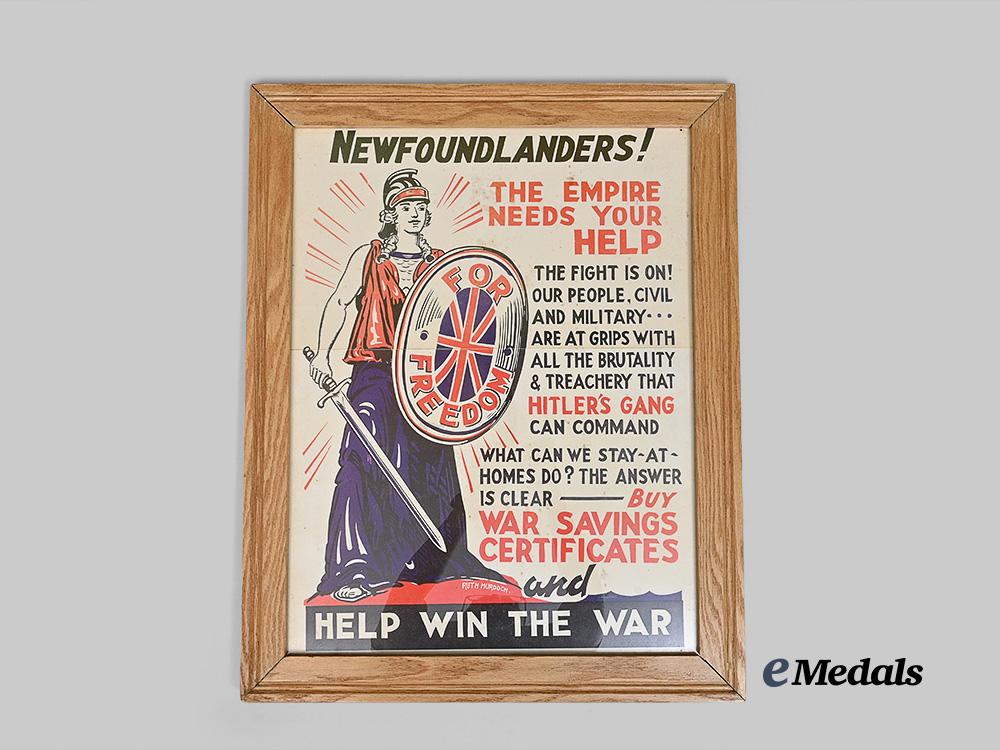 canada,_commonwealth._an_original_newfoundland-_help_win_the_war_poster,_by_ruth_murdoch_e_medals__c7574_2