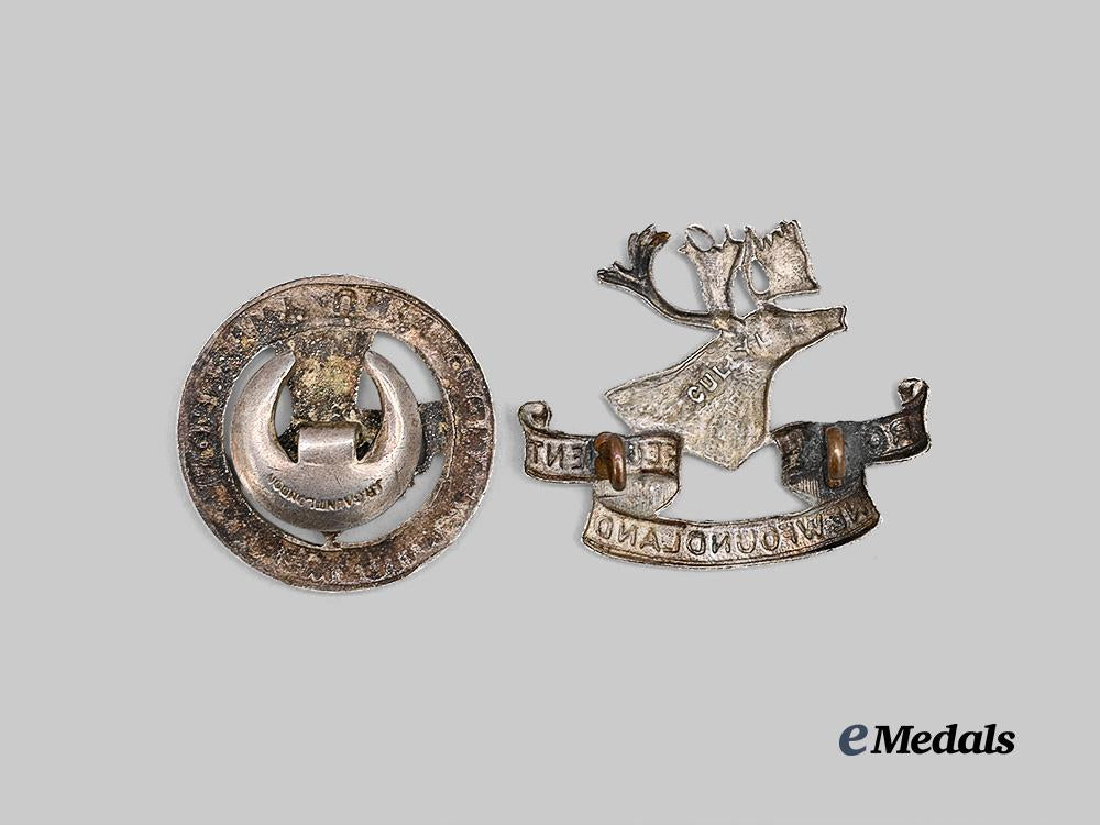 canada,_c_e_f._a_pair_of_newfoundland_badges_e_medals__c7580_4