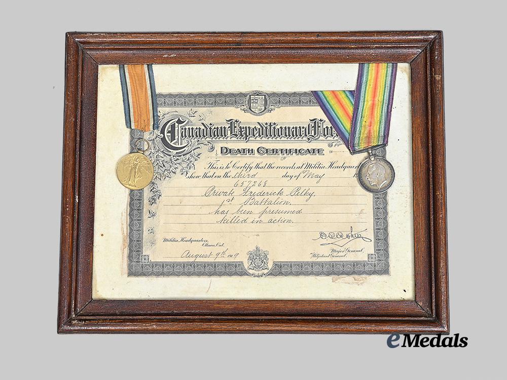 canada,_c_e_f._a_first_war_pair_and_death_certificate_to_private_frederick_pelky_e_medals__c7600_2