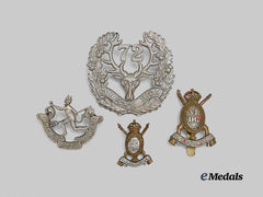 Canada, CEF. A Lot of Four First War Badges