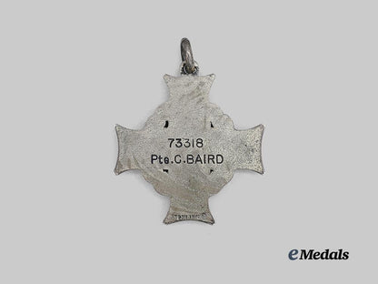canada,_c_e_f._a_memorial_cross_to_pte._c._baird,28th_battalion,_died_of_wounds1918_e_medals__c7620_3