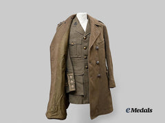Canada, CEF. An Officer's Tunic & Coat, No.1 Canadian General Hospital