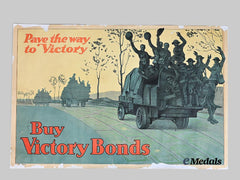 Canada, CEF. An Original BUY VICTORY BONDS - Pave the way to Victory Poster