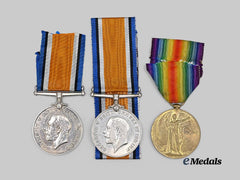 Canada, CEF. A Lot of Three First War Medals