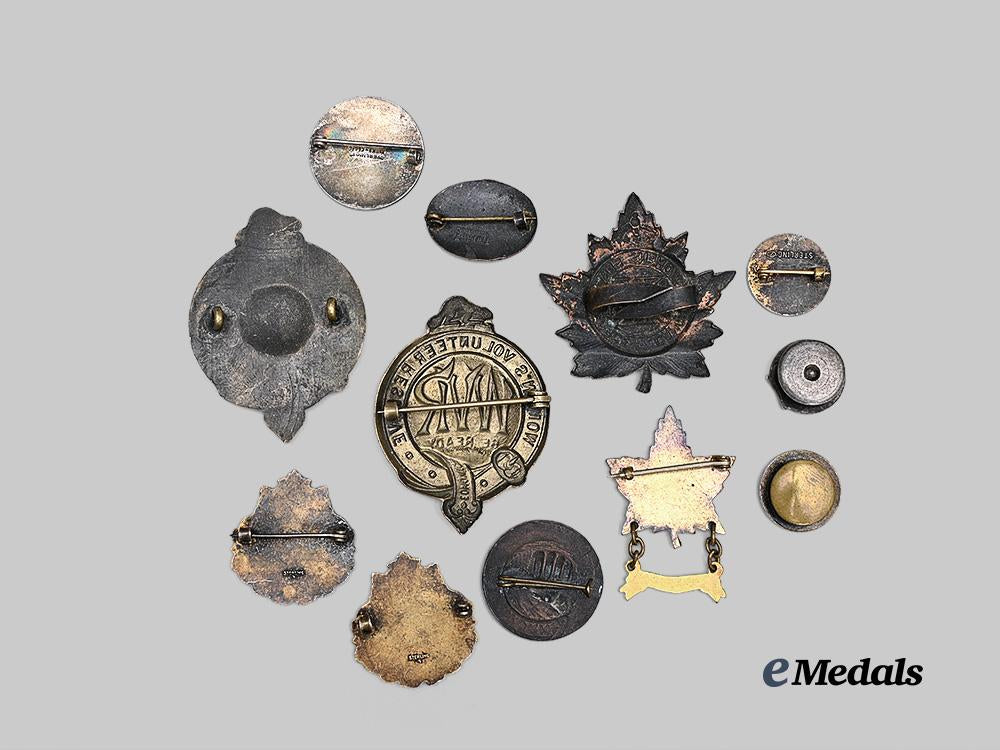 canada,_c_e_f._a_lot_of_women's_war&_civil_service_badges_e_medals__c7662_3