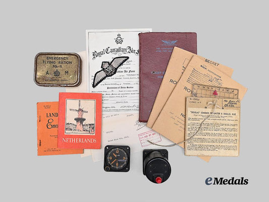 canada,_commonwealth._a_lot_of_r_c_a_f_ephemera_e_medals__c7700_2
