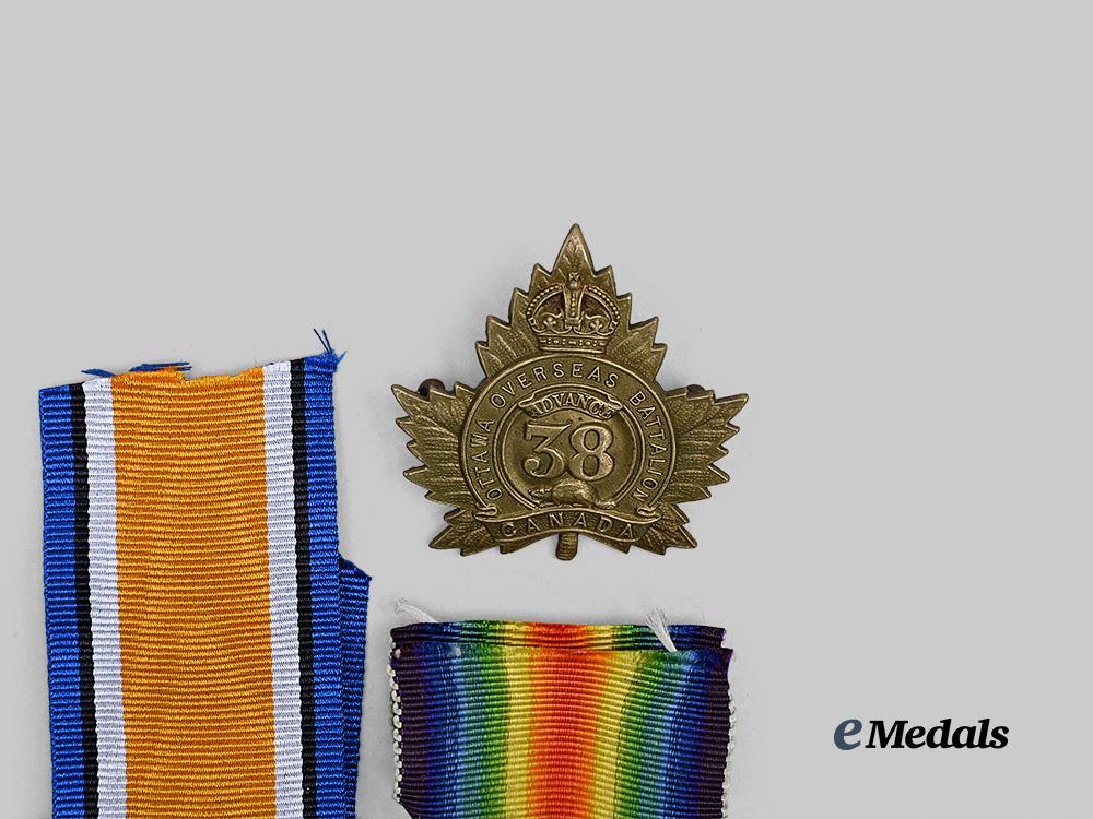 canada,_c_e_f._a_memorial_group,_private_william_farmer,38th_infantry_e_medals__c7717_4