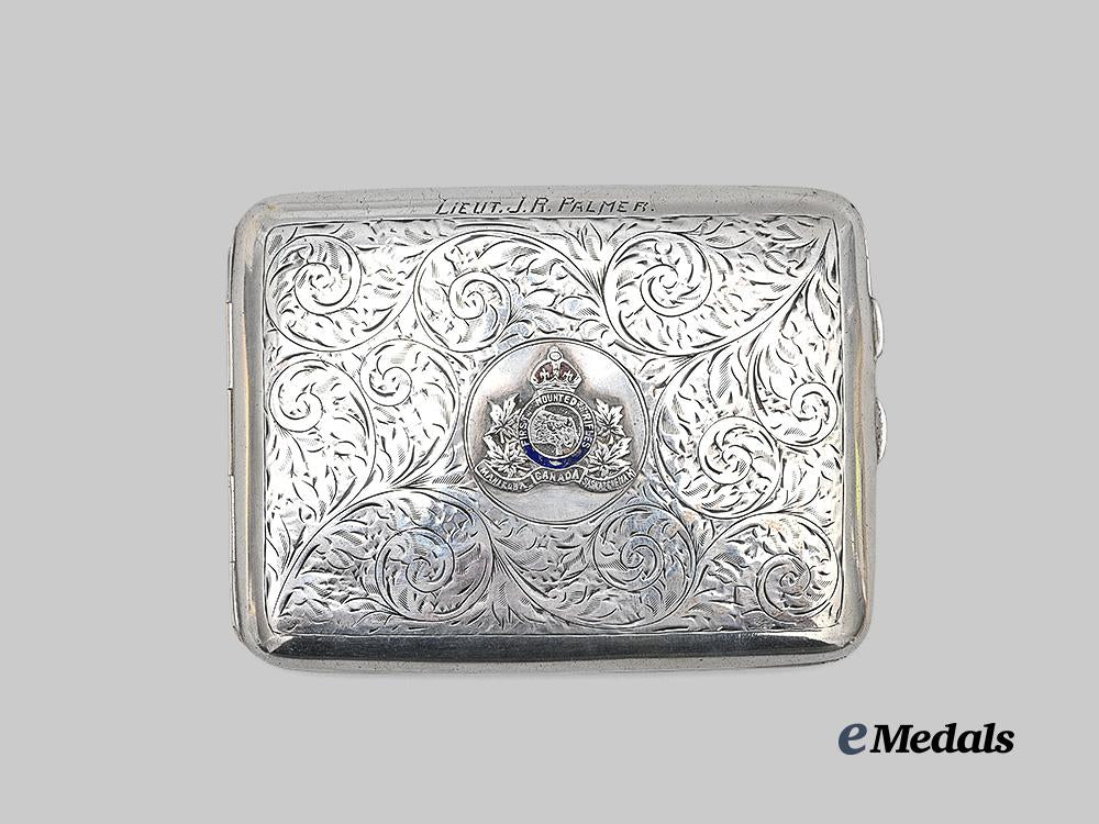 canada,_c_e_f._a_sterling_silver_cigarette_case_to_lieut._j._r._palmer,23rd_alberta_rangers_e_medals__c7725_2
